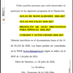 manualidades ocio preventivo 2026
