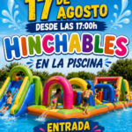 HInchables en la piscina 17 de agosto